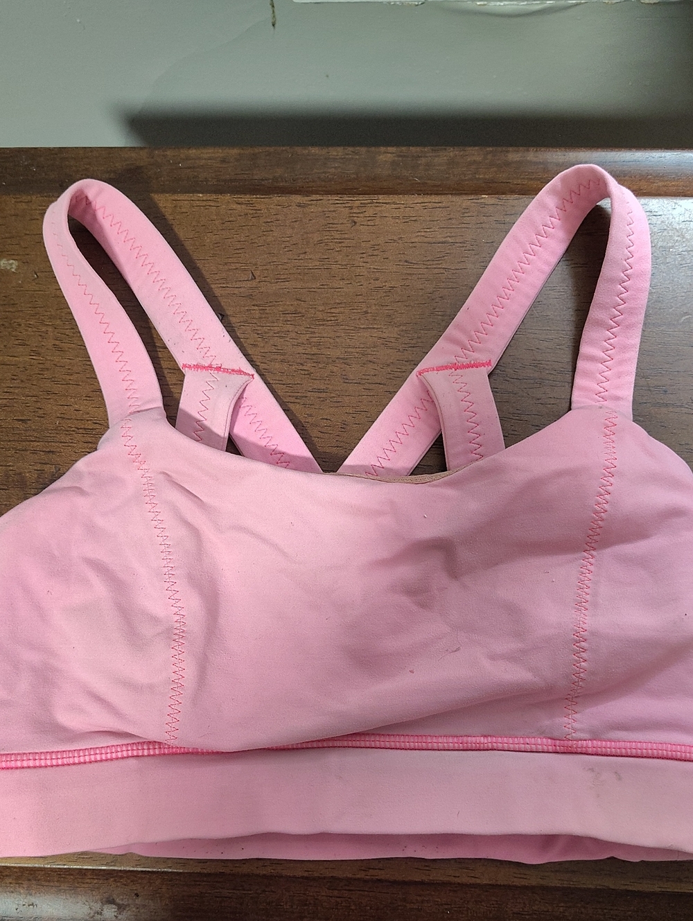 lululemon athletica Light Pink Double-Strap Sports Bra